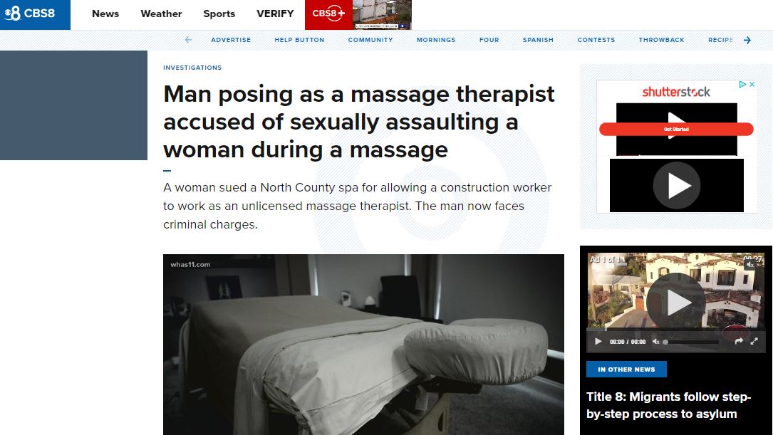 Man posing as a massage therapist accused of sexually assaulting a woman during a massage